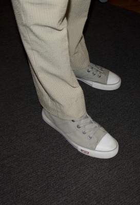 The height of summer fashion! Photo: Stephen Perloff.