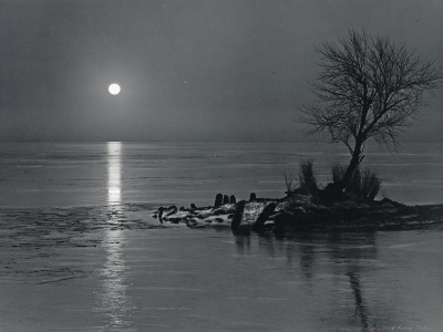 A. Aubrey Bodine: Susquehanna Flats
