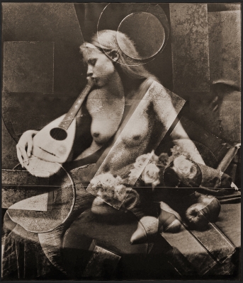 Victor Friedman: Nude with Mandolin