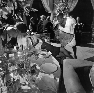 Larry Fink: Melzer-Salzman Party, NYC