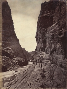 William Henry Jackson: Royal Gorge, Grand Canyon of the Arkansas