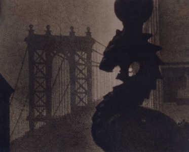 Dr. Mitchel A. Obremski: Manhattan Bridge and Statue, New York C