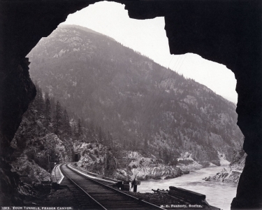 H. G. Peabody: Four Tunnels, Fraser Canyon (Canada)