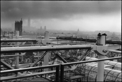 Sebastião Salgado: Construction of the Georges Pompidou Museum of Modern Art, Paris