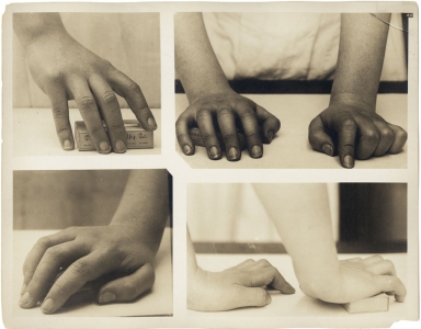 Charles Schenk: Study of Woman's Hands