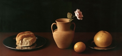Stanley Wulc: Untitled Still Life with grapefruit