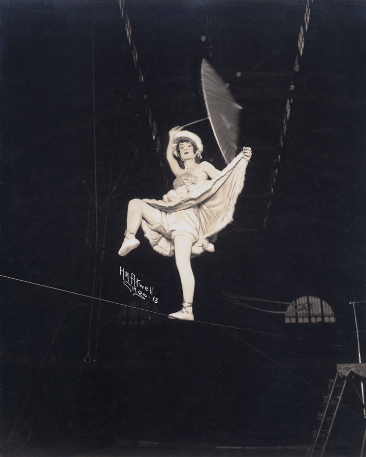 H. A. Atwell: High Wire Circus Performer, 1920s