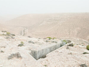 Matthew Arnold: Gun Emplacement, Bunker Z93, after a sandstorm, Wadi Zitoune Battlefield, Tobruk perimeter, Libya 