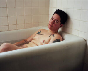 Jess Dugan: Self-portrait (Bath)
