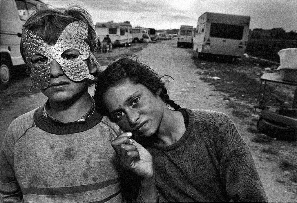 Gypsy camp, Barcelona, Spain, 1987