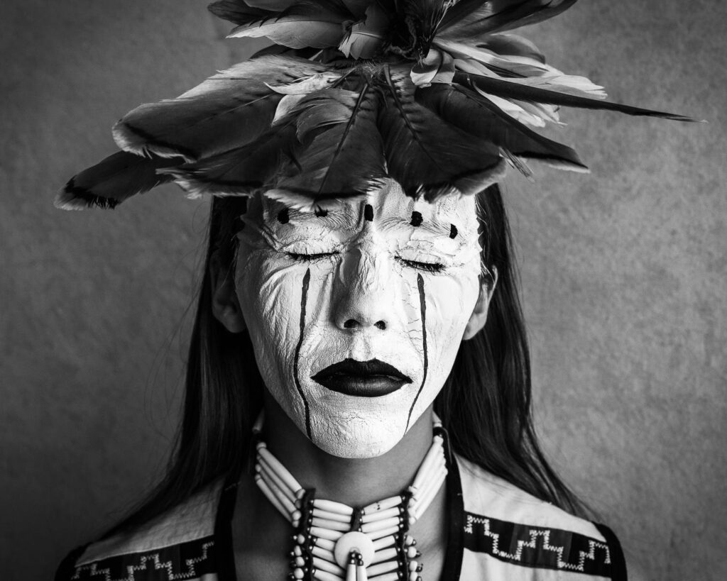Ron Cooper: Lauren Grayhawk, Ohkay Owingeh Pueblo, 2018