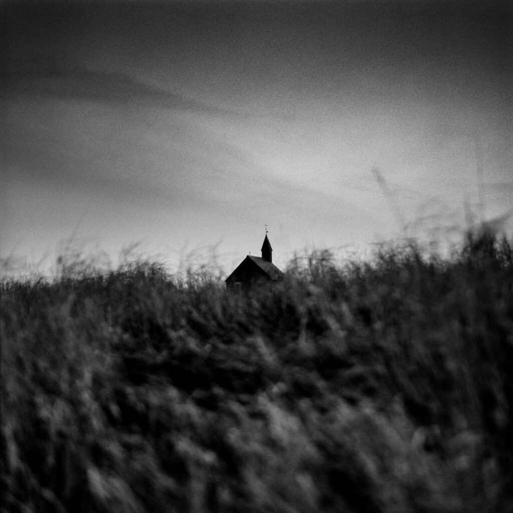 David Rathbone: Church Over The Hill, Iceland, 2022