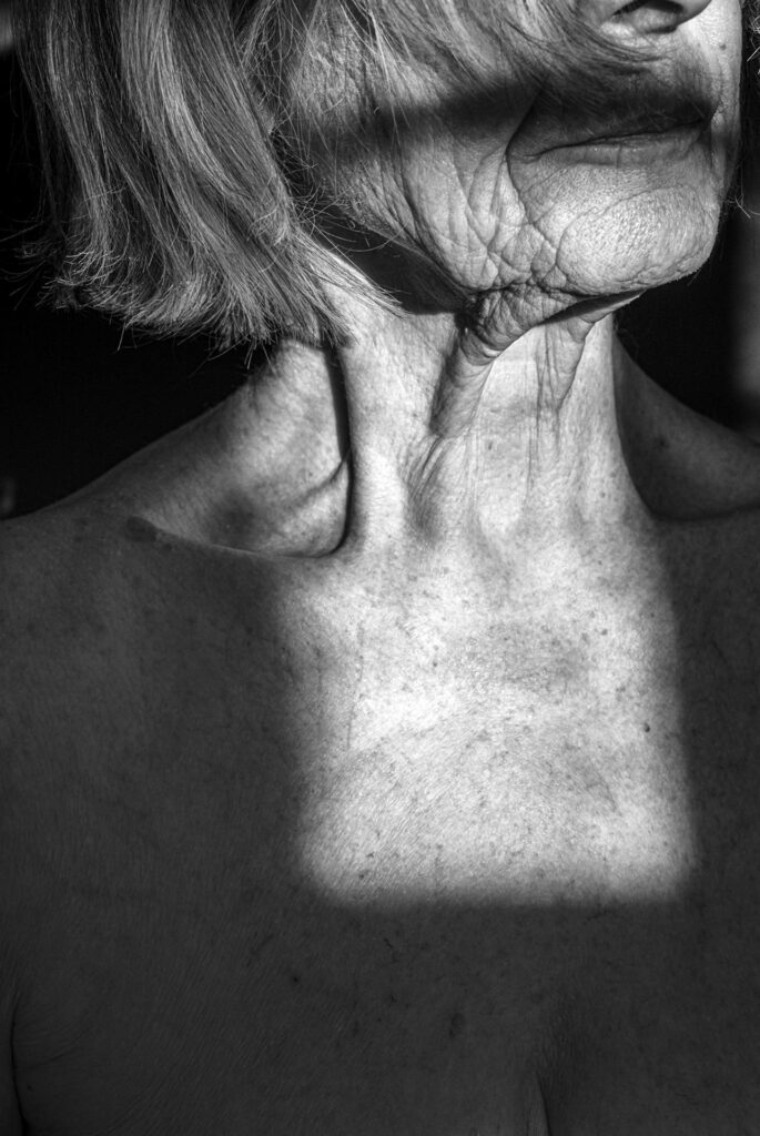 Sara Allen: Neck in Evening Sunlight, 2023