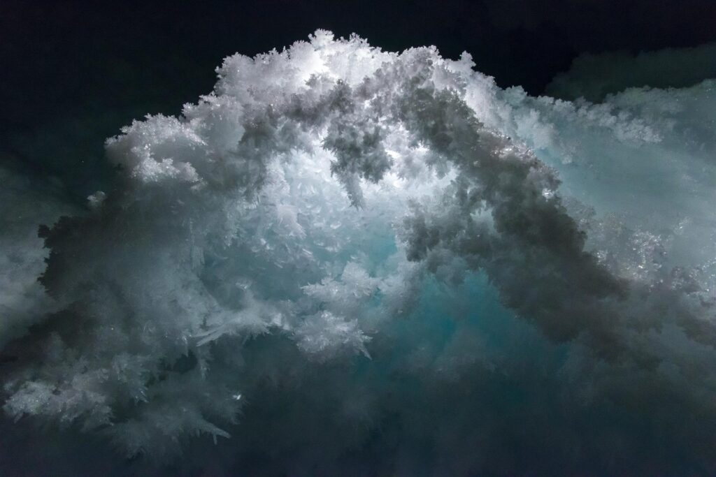 Helen Glazer: Fractal Arch, Erebus Ice Tongue Cave, Antarctica