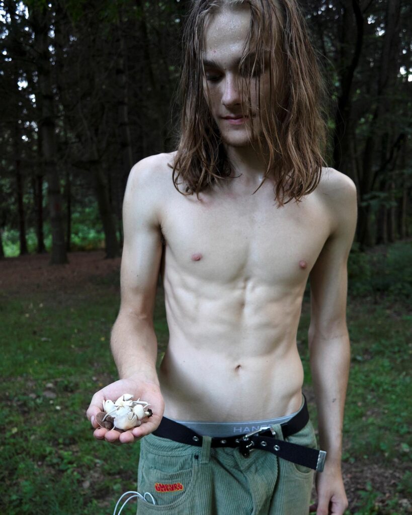 Richard K Kent: Forager, from the series Patch of Woods, 2023