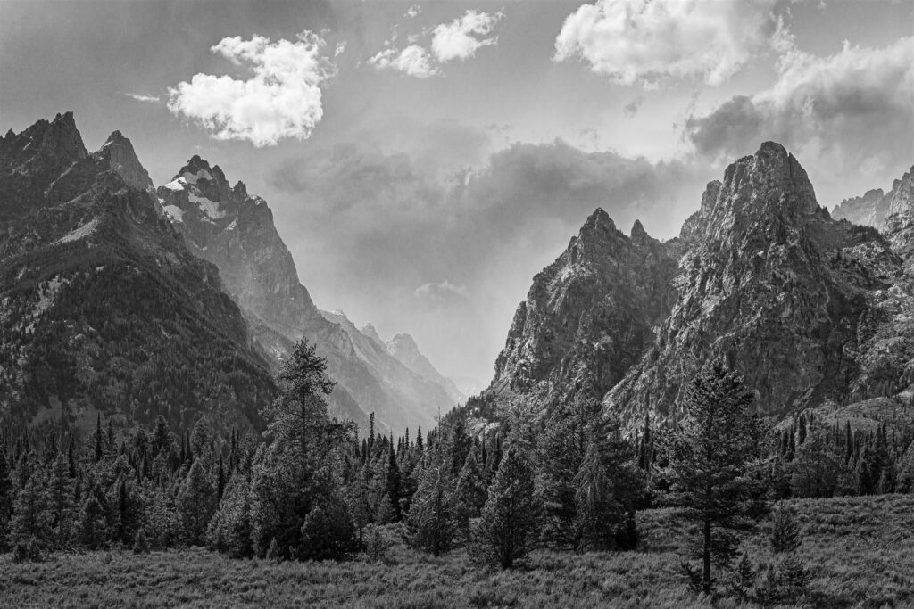 Alan McQuillan: Storm Approaching Grand Teton National Park, Wyoming