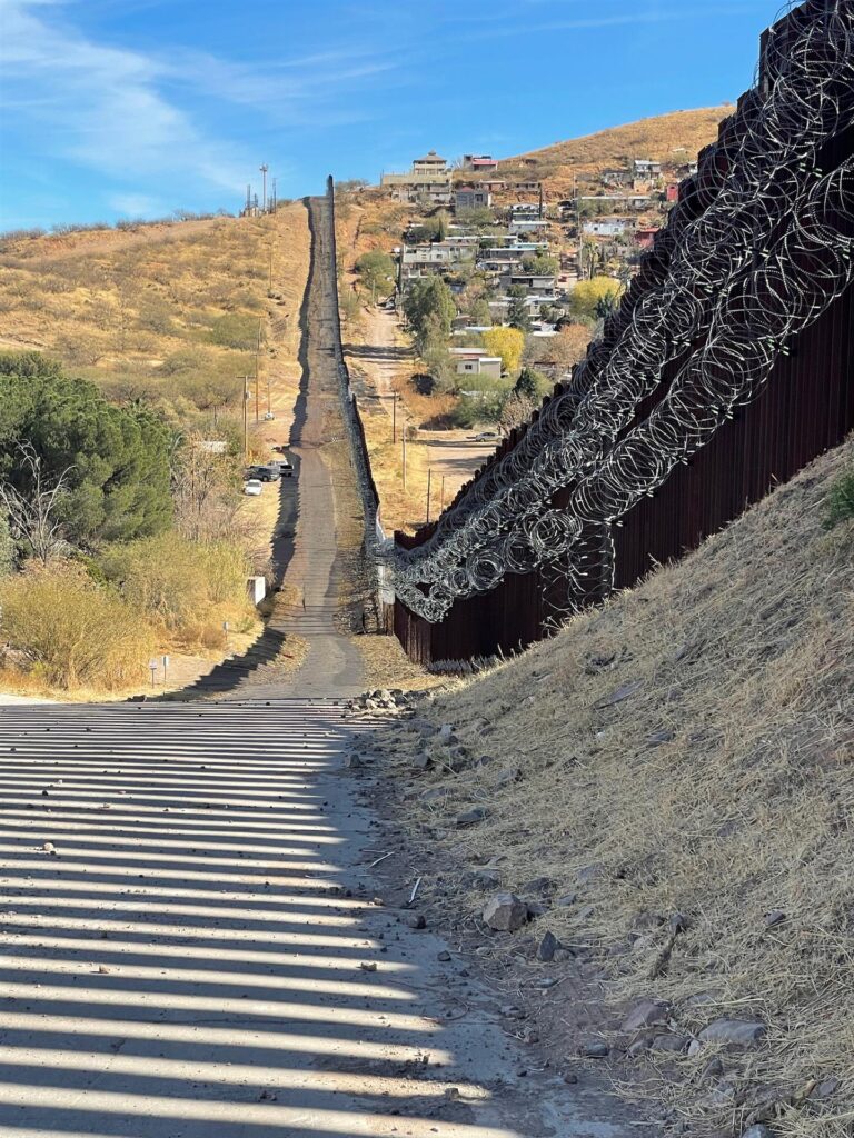 Ann Stoddard: Border Wall, Nogales, AZ, 1-5-25, I