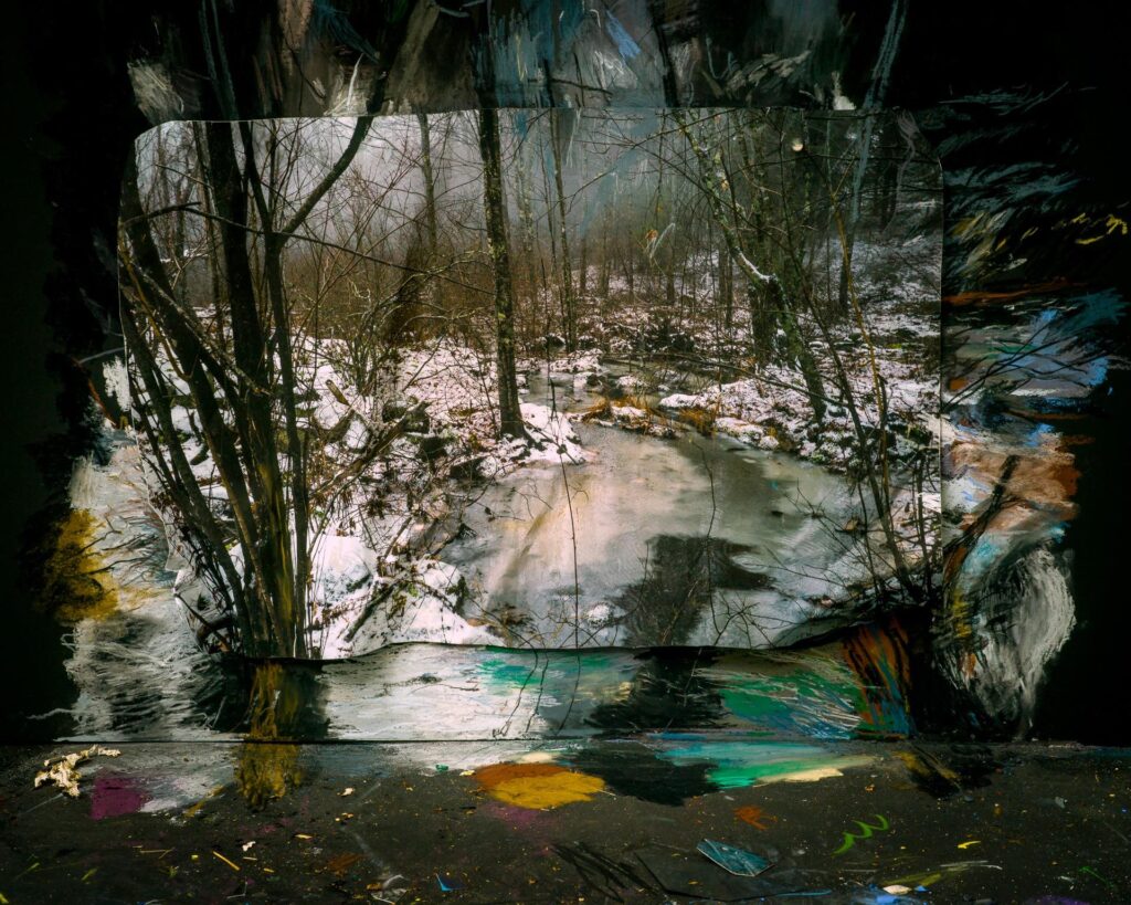 Suzanne Theodora White: The Brook in Winter, 2024